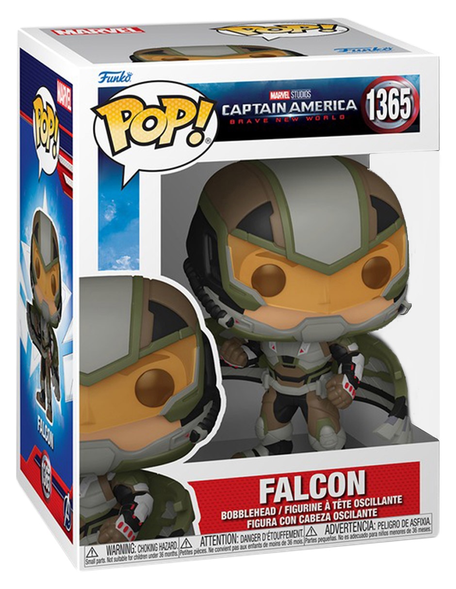 POP! Captain America Brave New World Falcon Cabeza oscilante 2