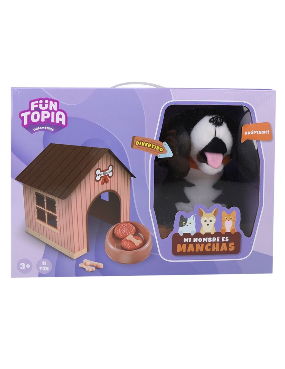 Peluche de perro de 19 cm