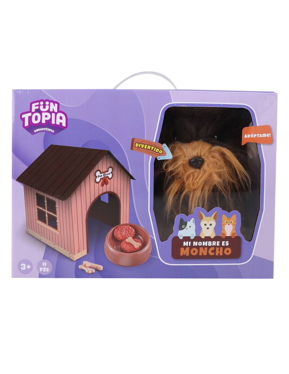 Peluche de perro de 19 cm