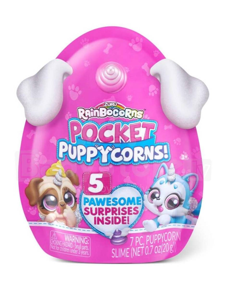 Figura sorpresa ZURU Pocket Puppycorn con movimiento 2