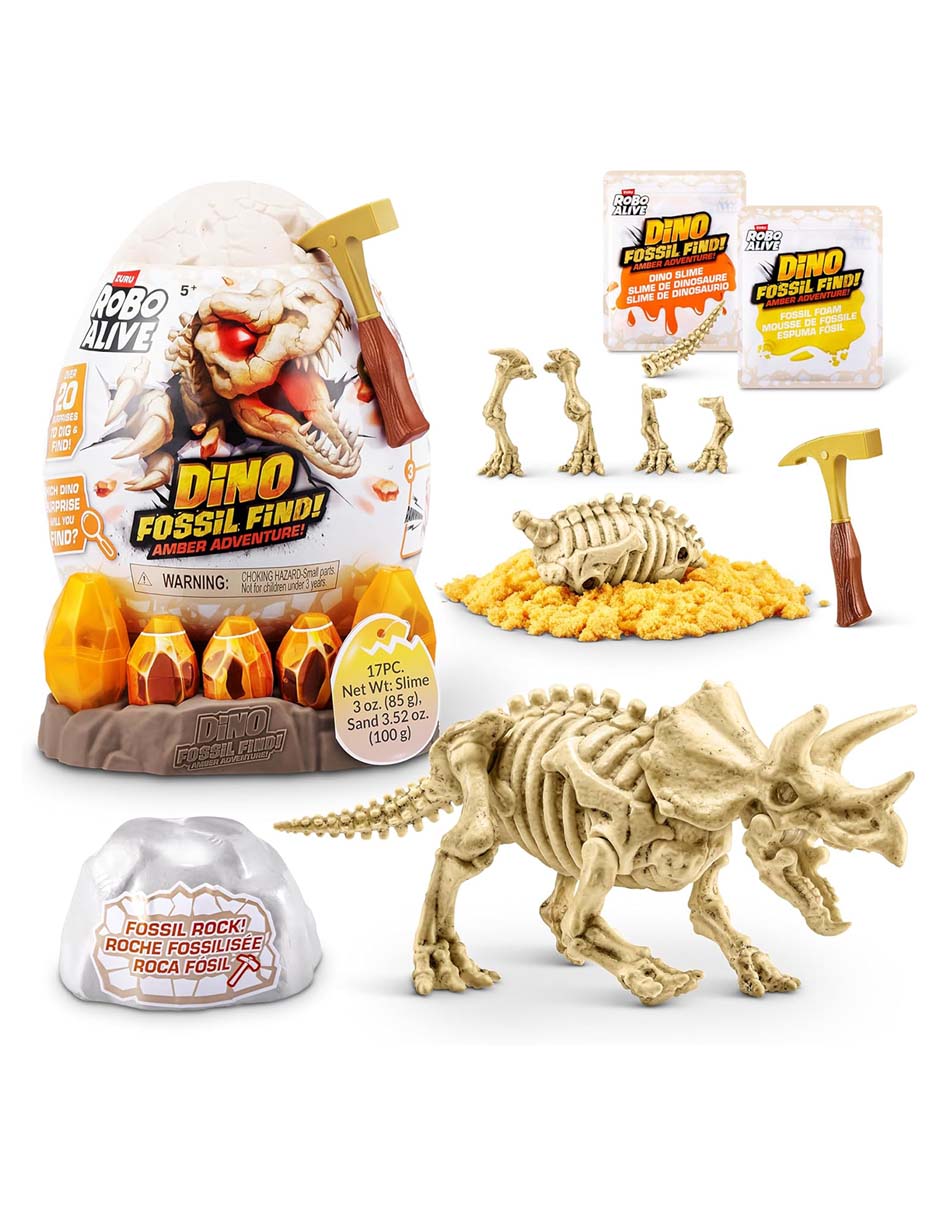 Figura sorpresa articulada Dino Fossil Find! 1