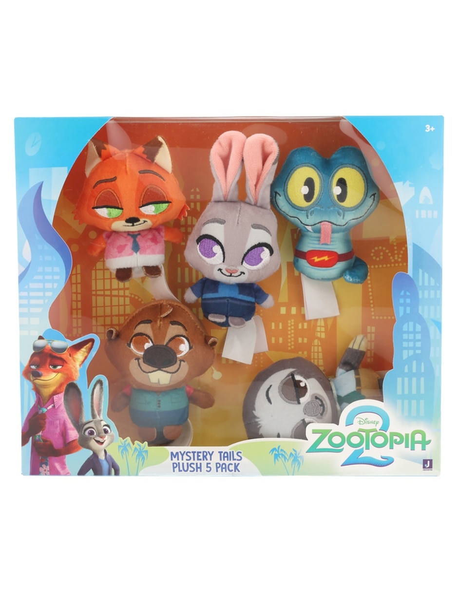 Set de peluches Zootopia de 25 cm Set de peluches Zootopia de 25 cm