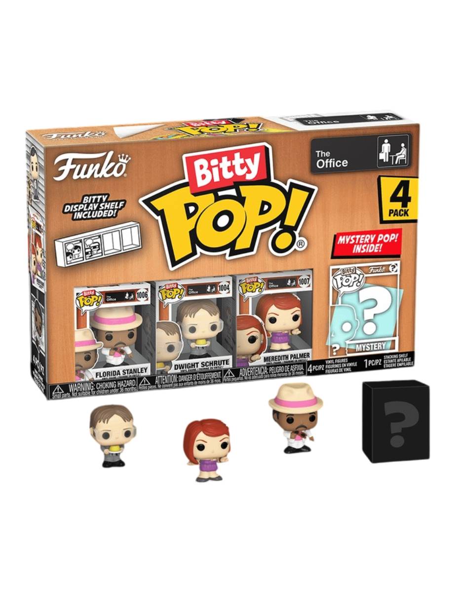 POP! The Office Florida Stanley, Dwight Schrute y Meredith Palmer