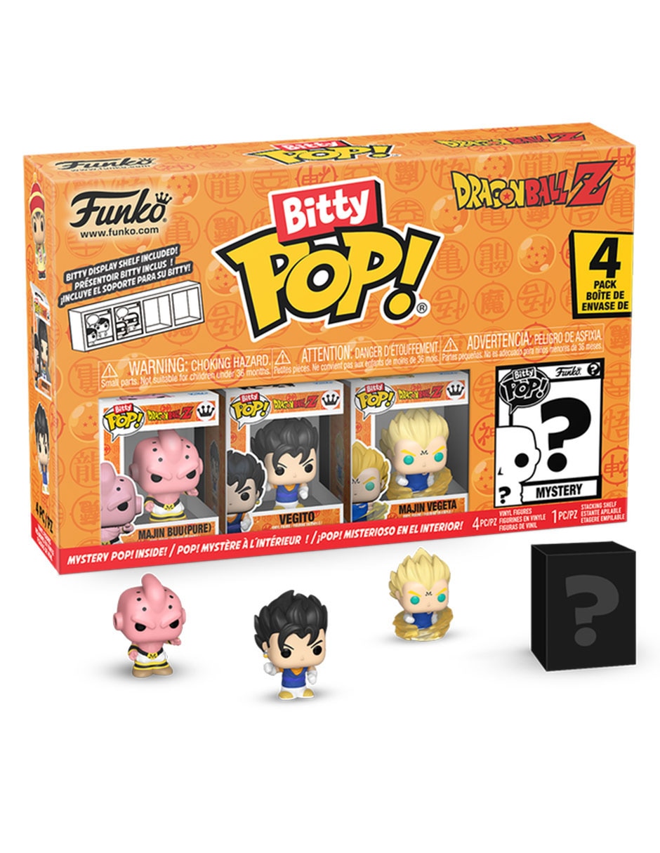 POP! Dragon Ball Z Majin Boo (Pure), Vegito y Majin Vegeta