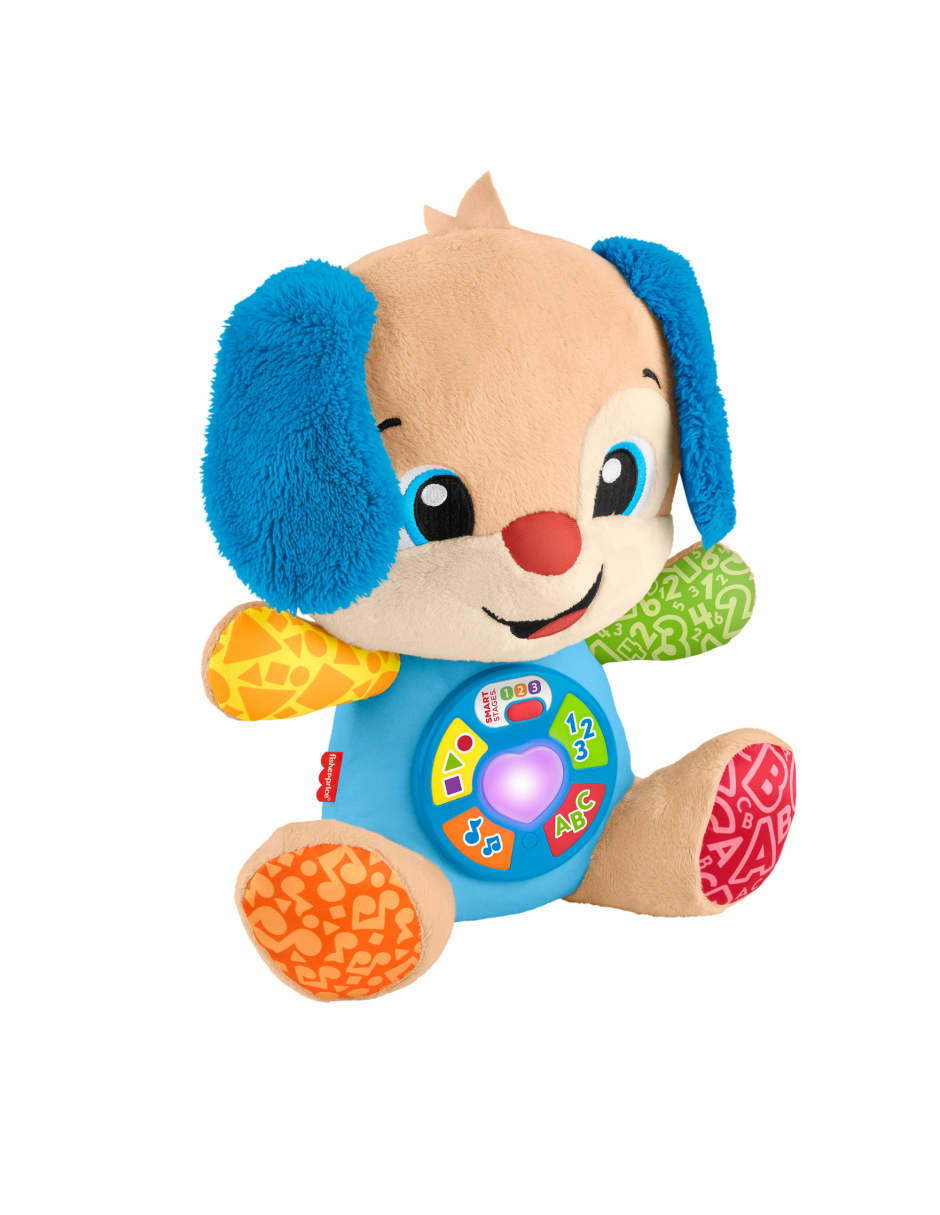 Peluche de perro rie y aprende de 28.5 cm