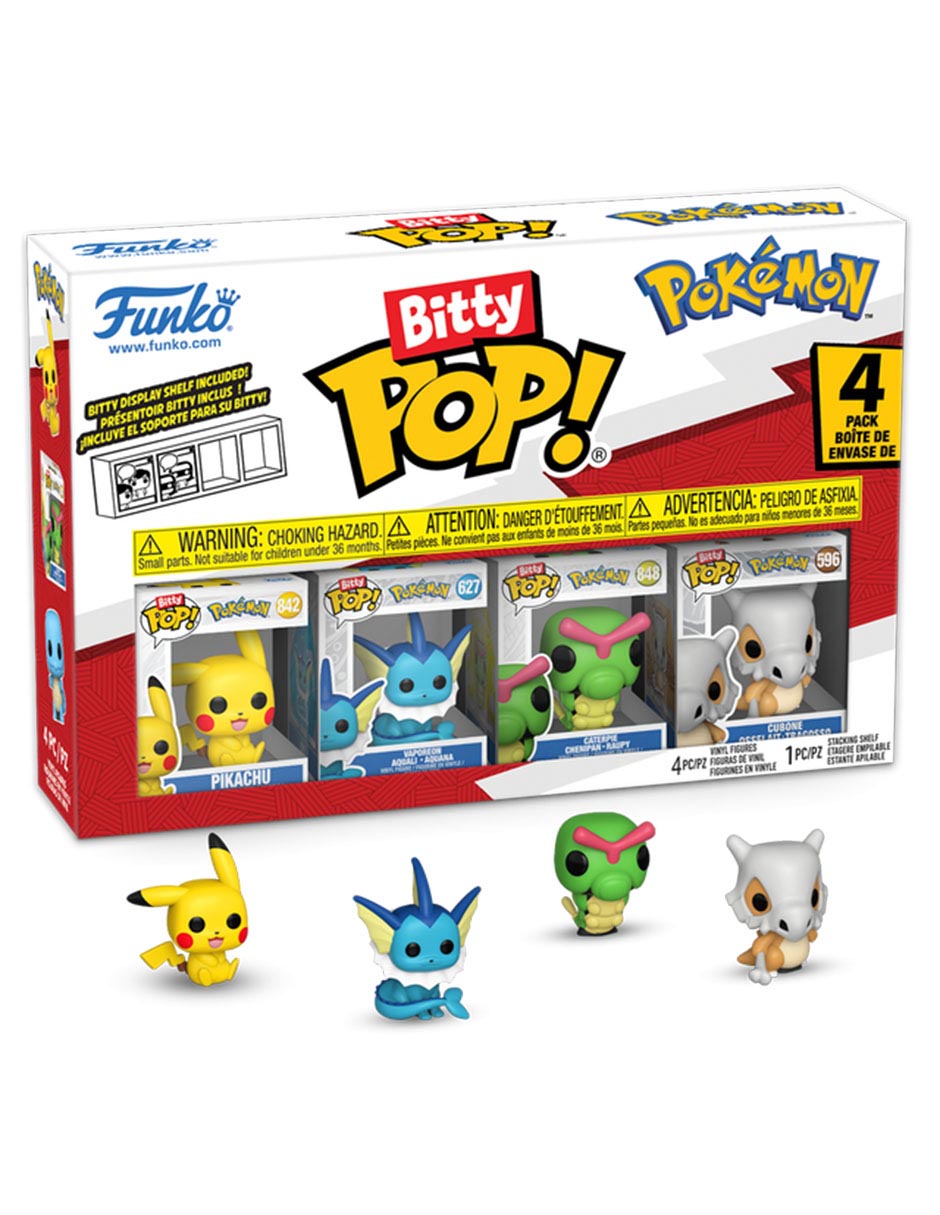 POP! Pop-Tarts Pikachu, Vaporeon, Caterpie y Cubone POP! Pop-Tarts Pikachu, Vaporeon, Caterpie y Cubone