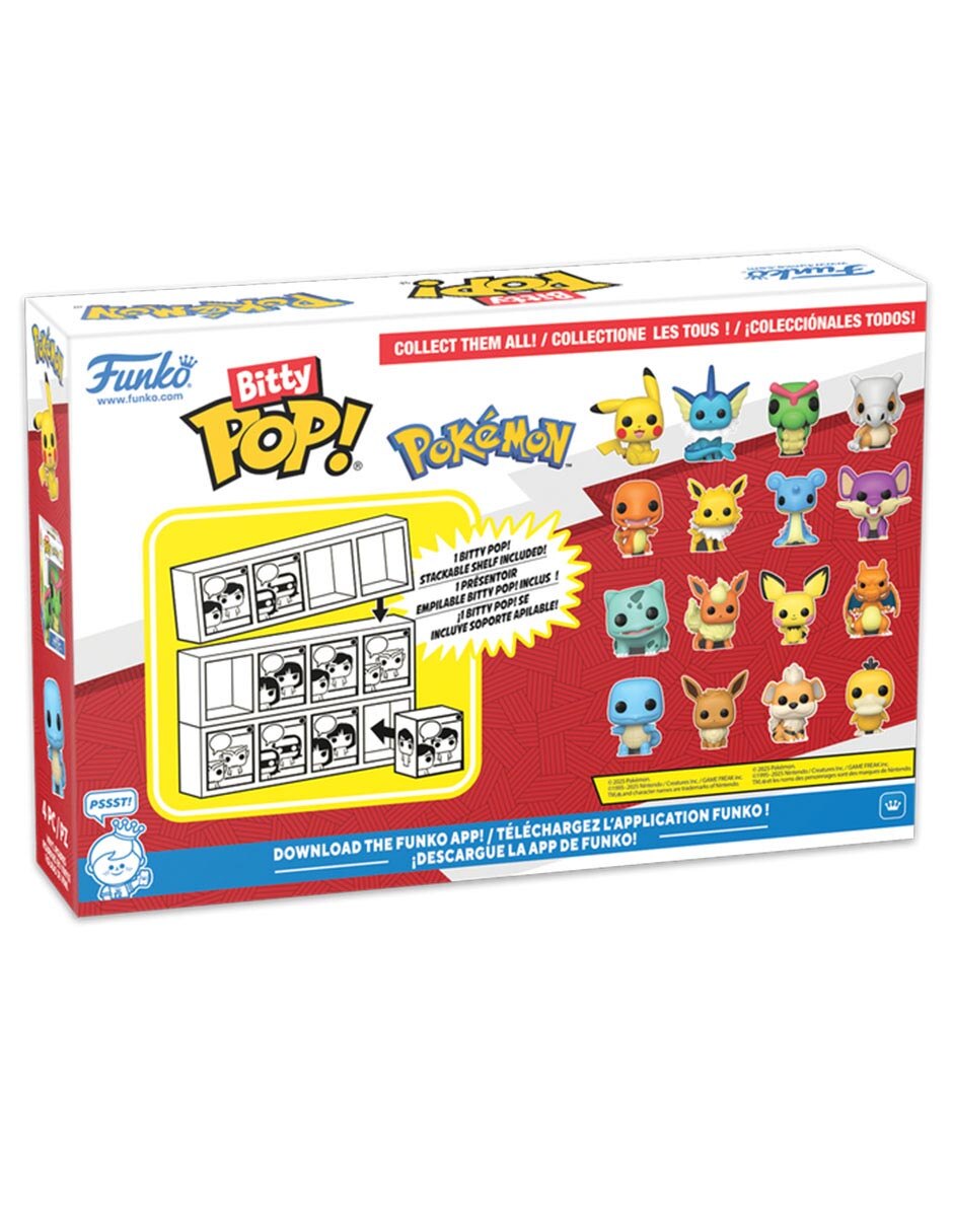 POP! Pokémon Charmander, Jolteon, Lapras y Rattata 3