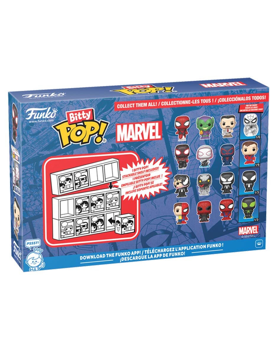 POP! Marvel Venom, Anti Venom, She Venom y Spider-Man 3