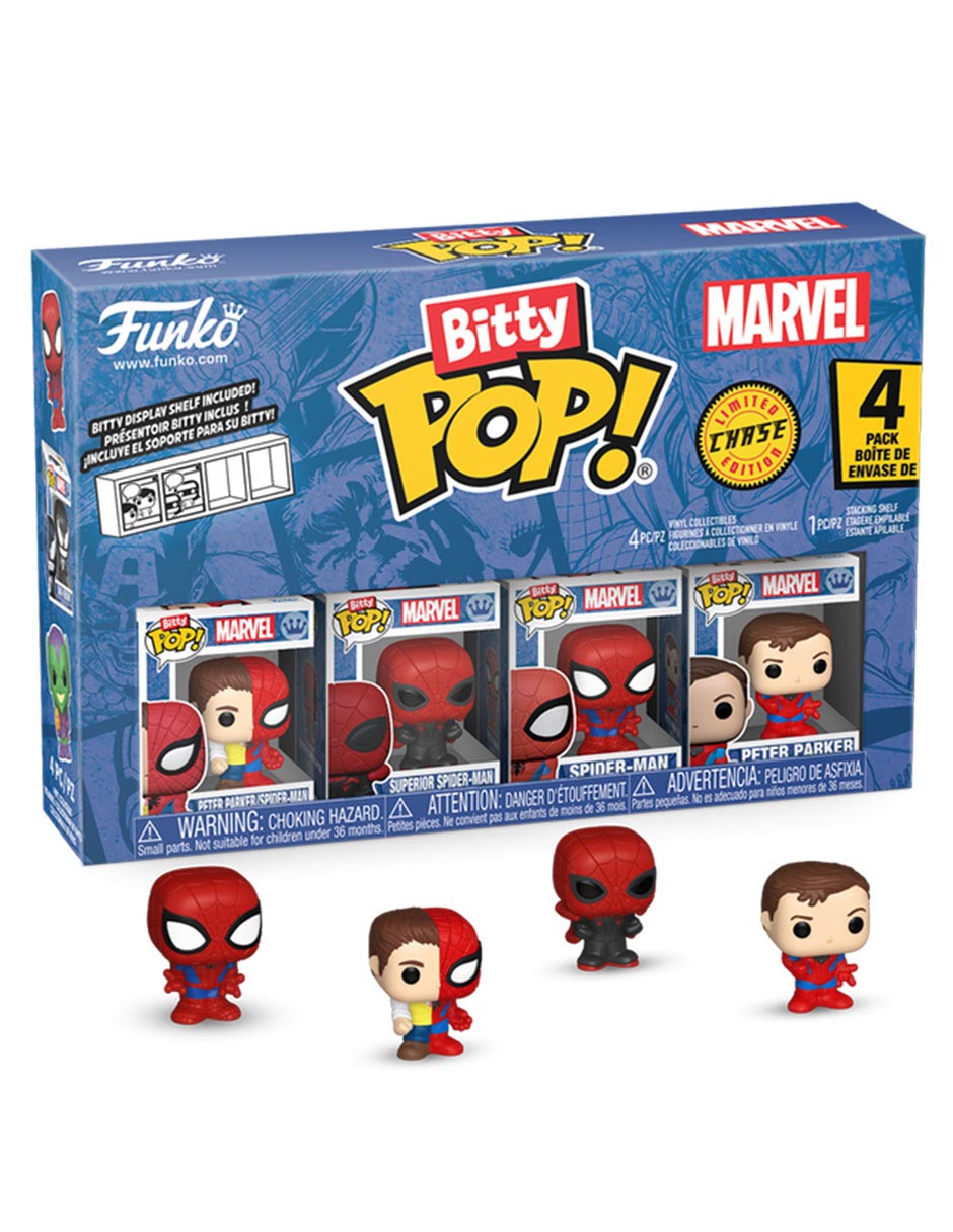 POP! Marvel Peter Parker/Spider-Man, Superior Spider-Man, Spider-Man y Peter Parker POP! Marvel Peter Parker/Spider-Man, Superior Spider-Man, Spider-Man y Peter Parker