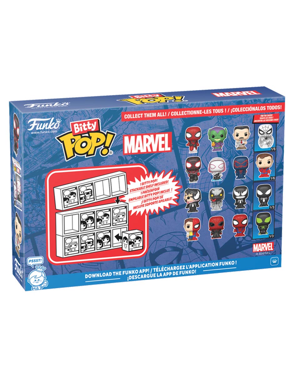 POP! Marvel Spider-Man, Green Goblin, J. Jonah Jameson y Spider-Man Simbiote Suit 3