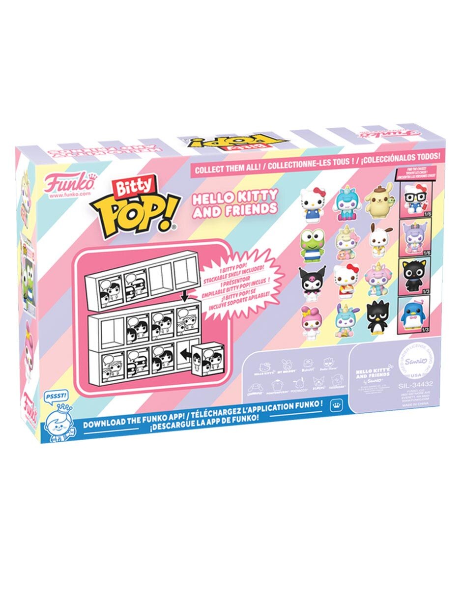 POP! Hello Kitty and Friends Hello Kitty (Classic), Cinnamoroll, Pompompurin y Tuxedosam 3