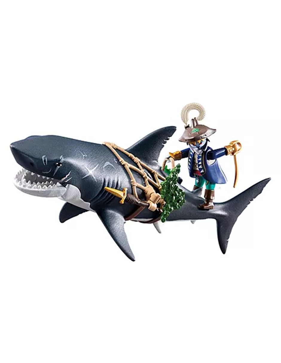 Pirates Tiburón Gigante Con Pirata 71793