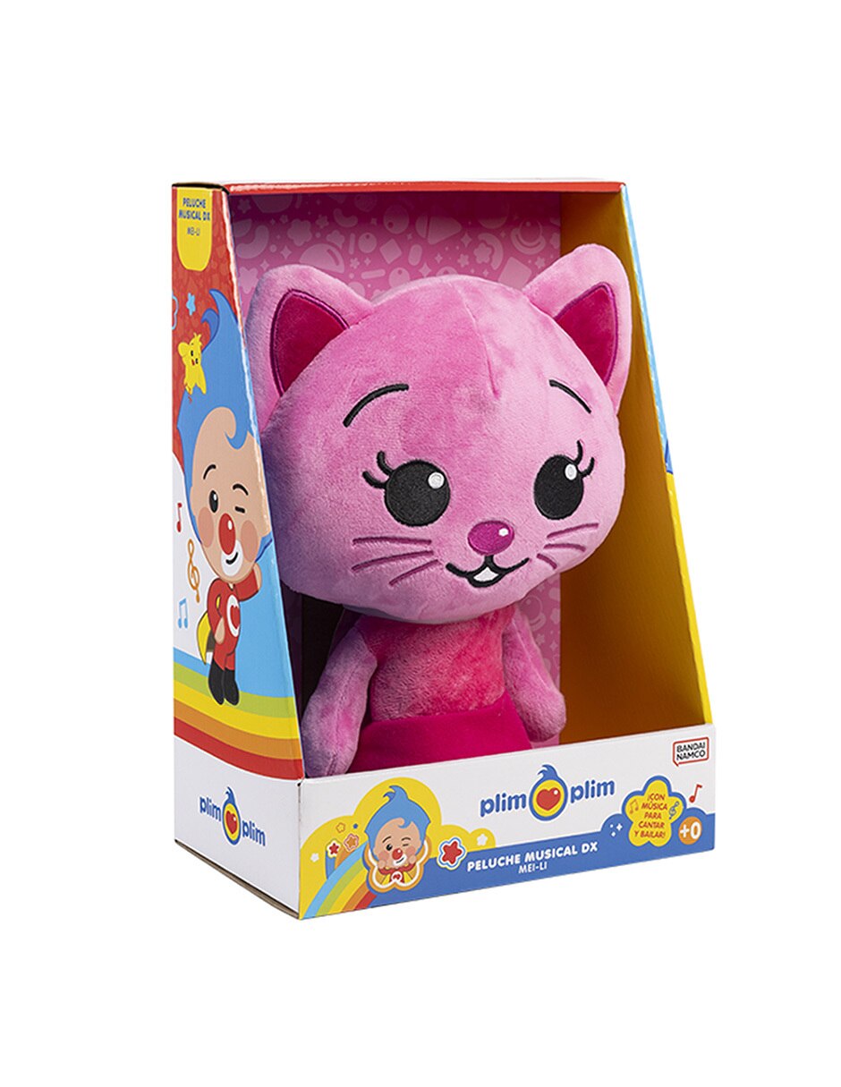 Peluche de gato Plim Plim Mei-Li de 15 cm 4