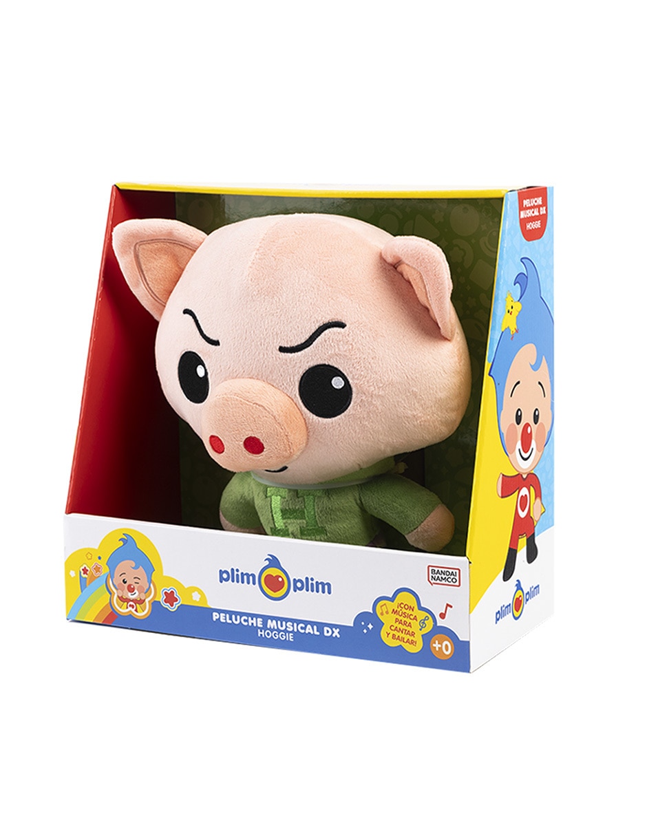 Peluche Namco- Plim Plim Hoggie de 15 cm 3