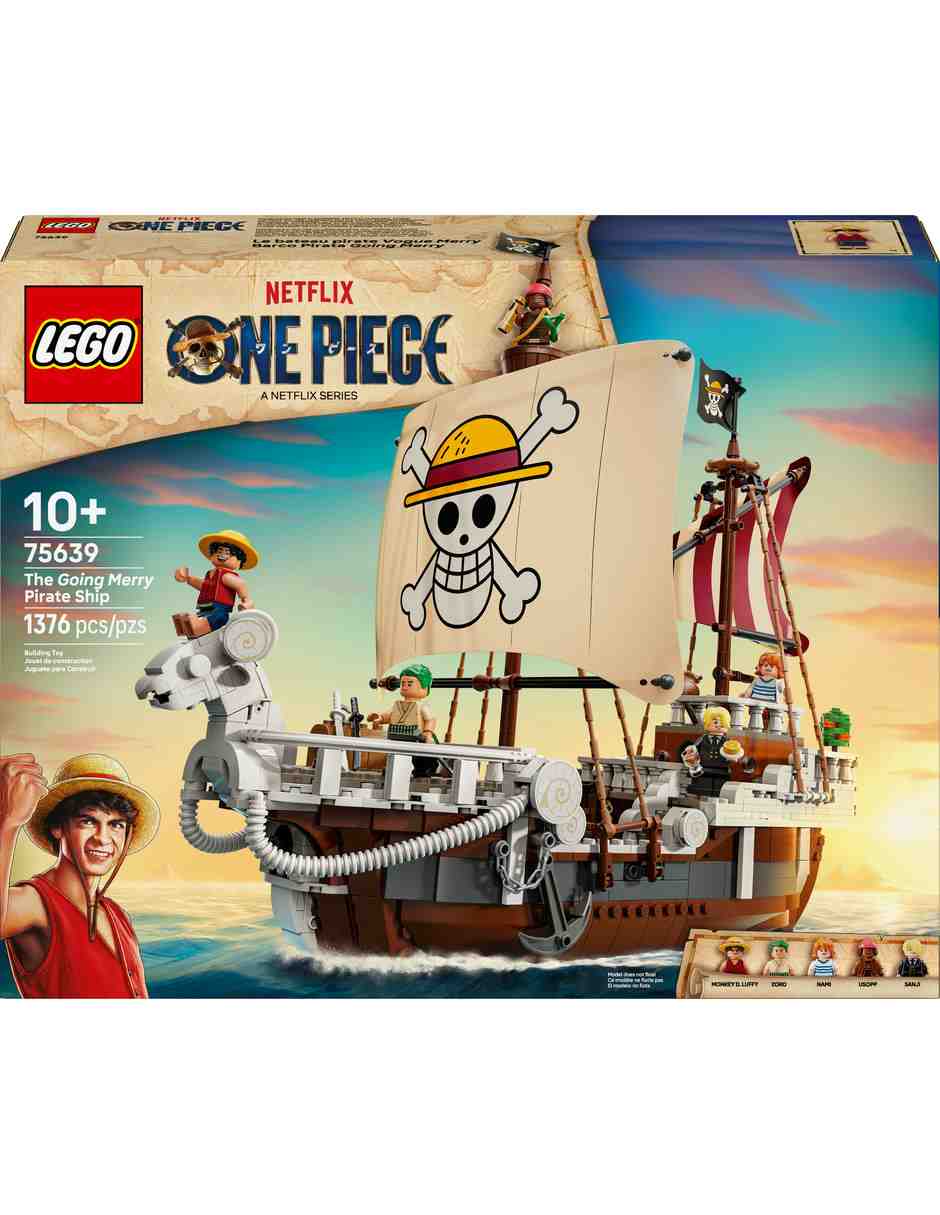 Barco Pirata Going Merry 75639 One Piece 2