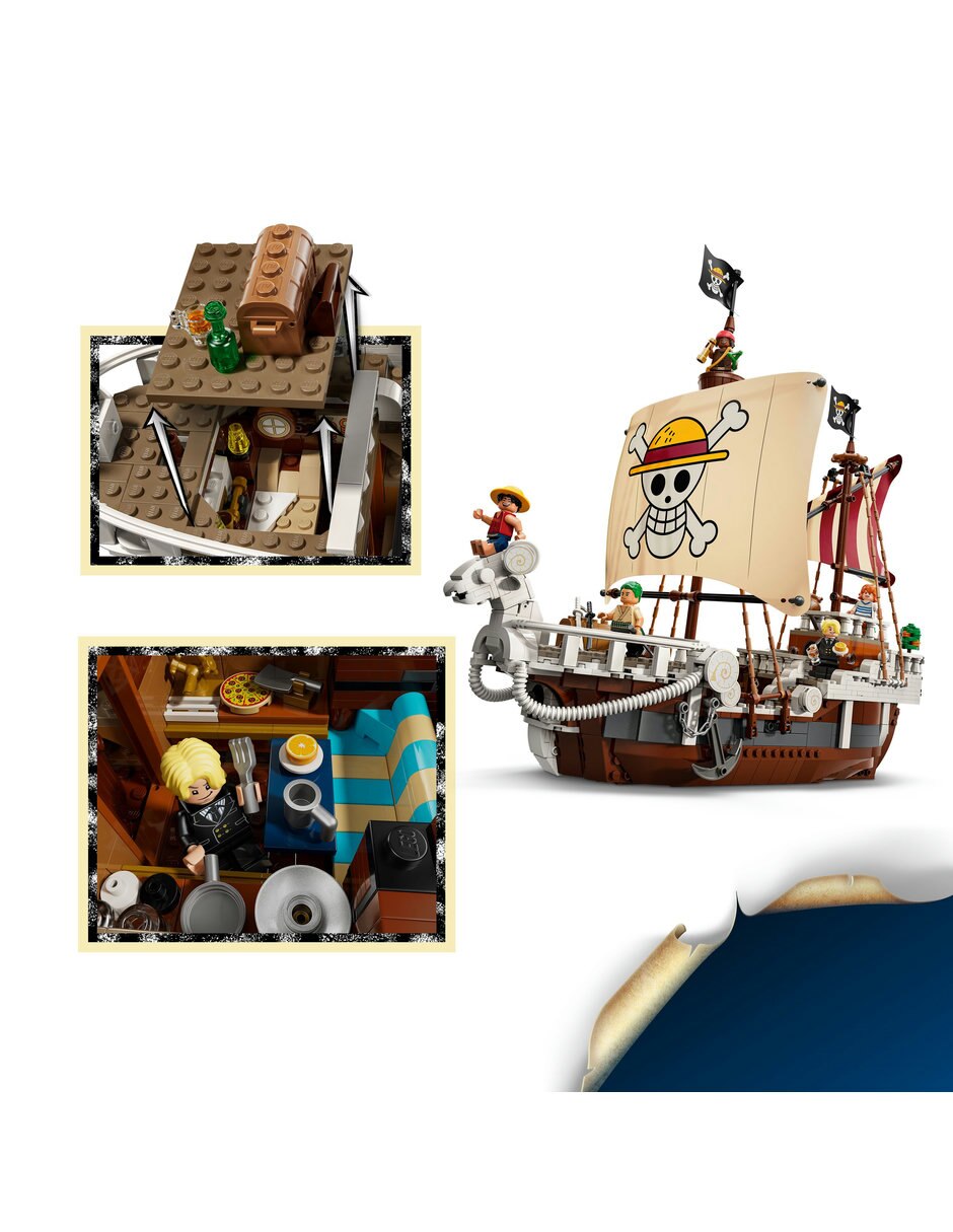 Barco Pirata Going Merry 75639 One Piece 5