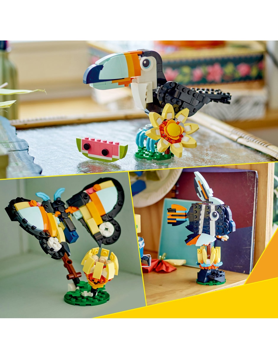 LEGO Fauna Salvaje: Tucan Tropical 31173 Creator 3