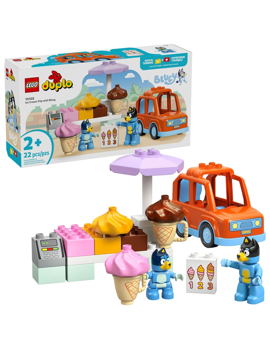Excursión a la Heladería con Bluey 10458 Duplo