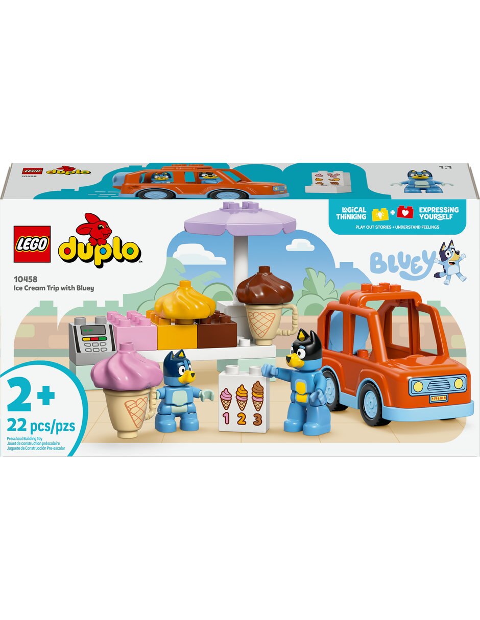 LEGO Excursión A La Heladería Con Bluey 10458 Duplo 5