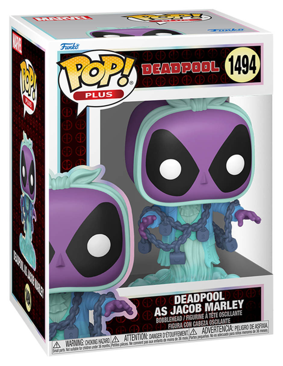 POP! Deadpool Deadpool as Jacob Marley Cabeza oscilante 2