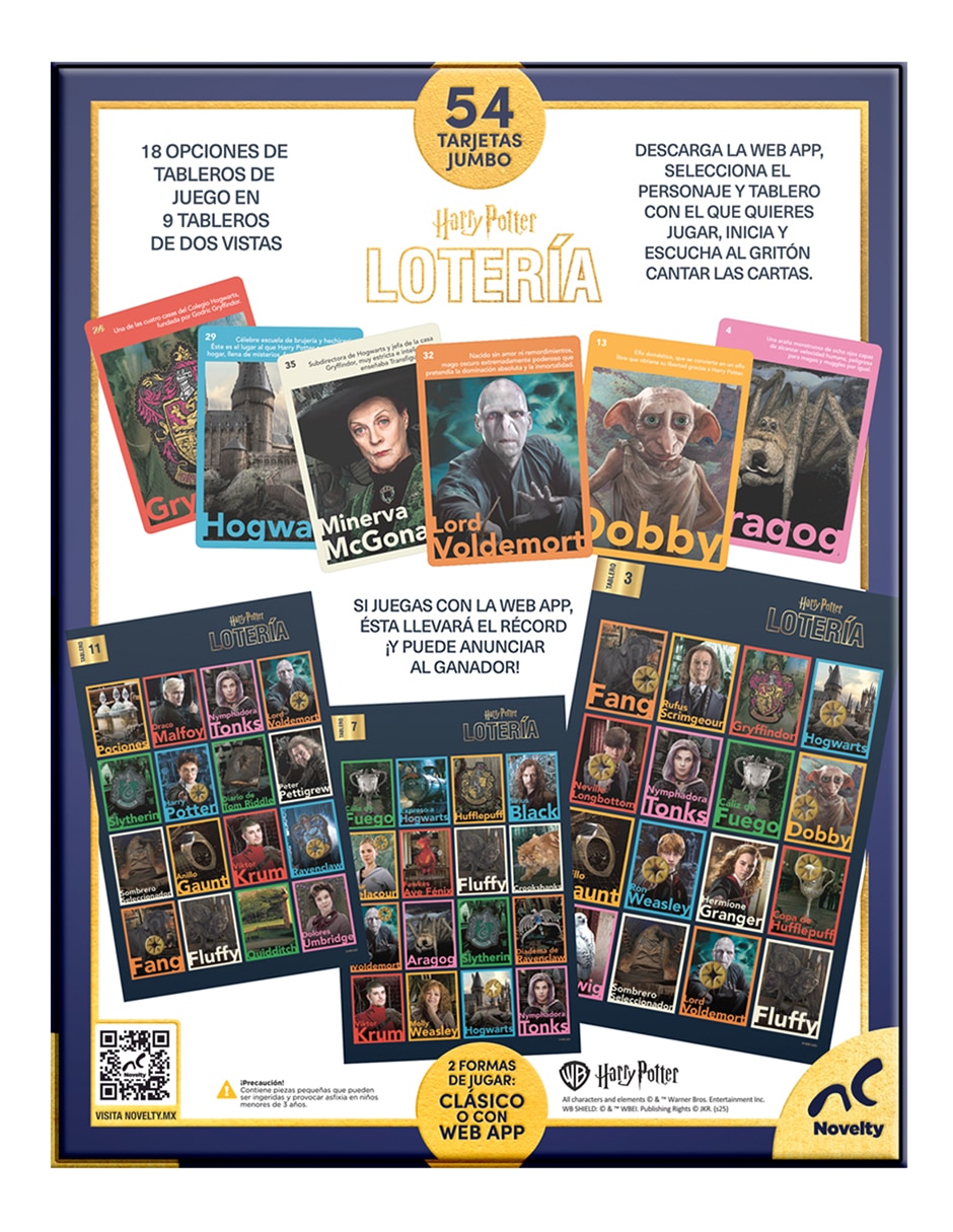 Lotería Harry Potter Lotería Harry Potter