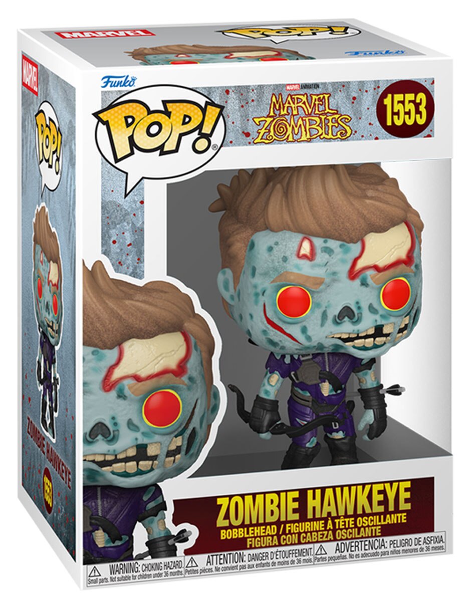 POP! Marvel Zombies Zombie Hawkeye Cabeza oscilante 2