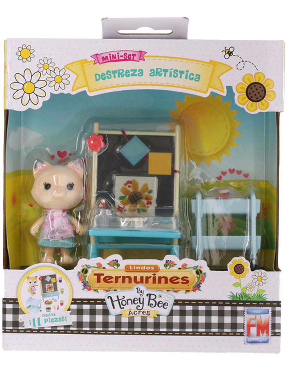 Muñeca mini Mini-set Destreza Artística Ternurines
