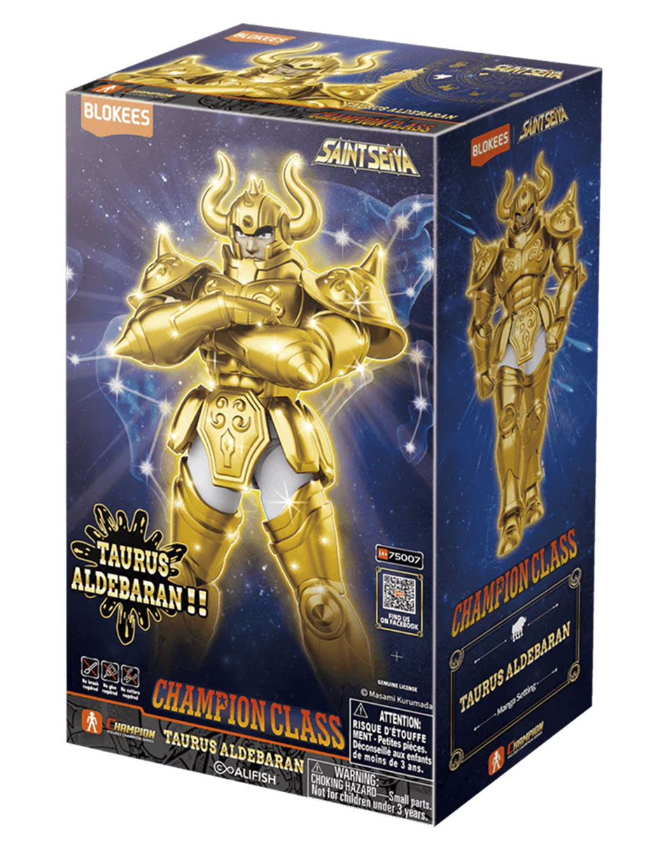 Figura de colección articulada Saint seiya Taurus Aldebaran