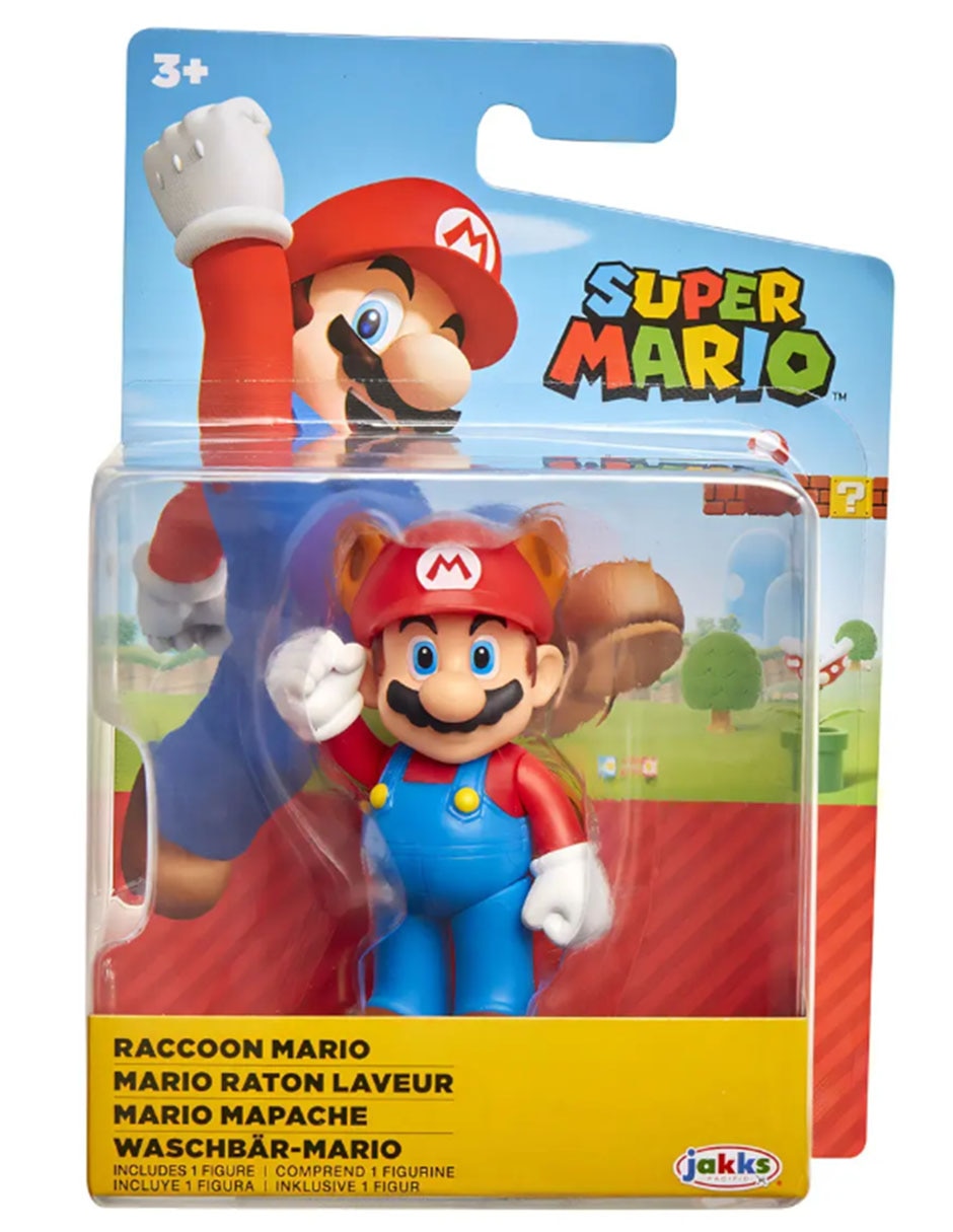 Figura de acción Super Mario Mario Mapache 2