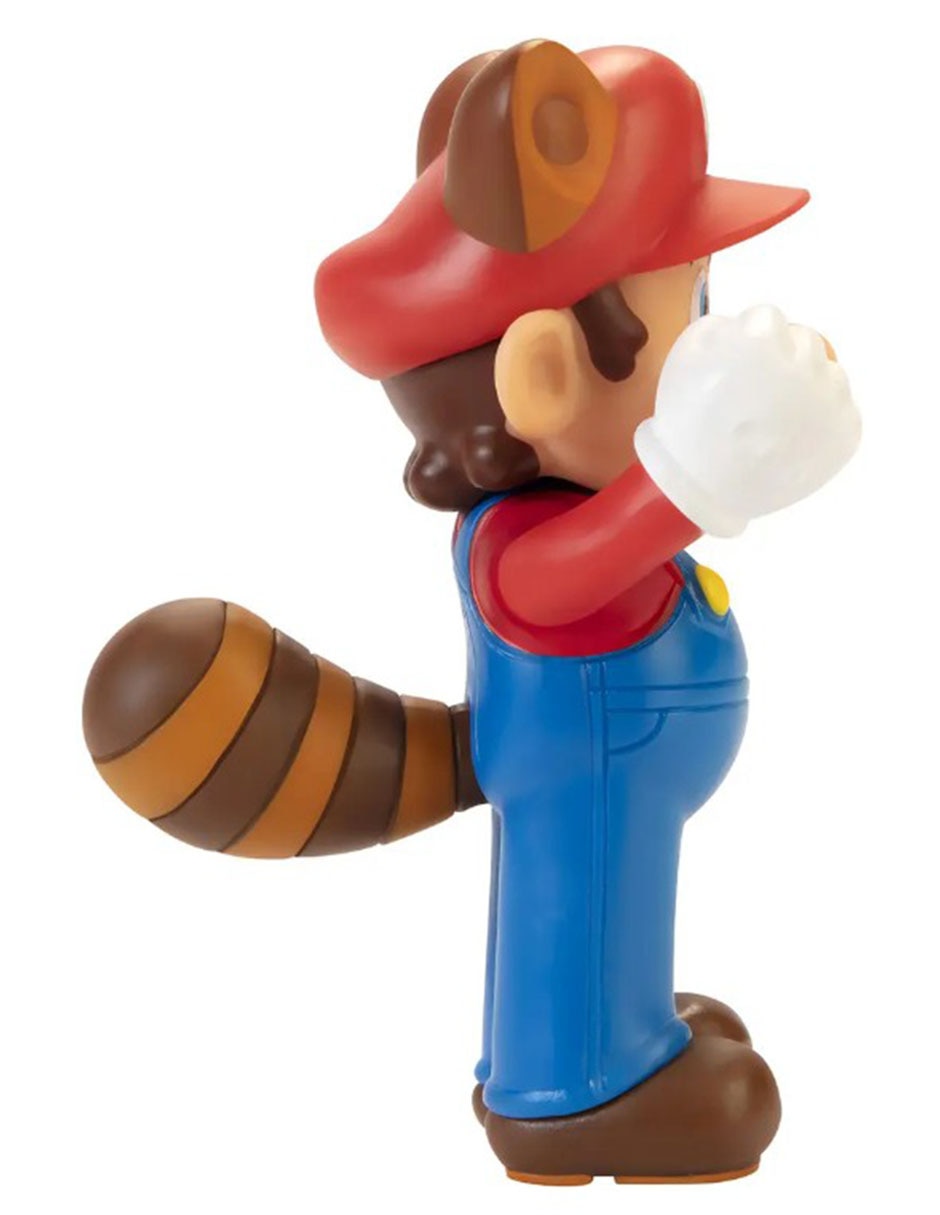 Figura de acción Super Mario Mario Mapache 4