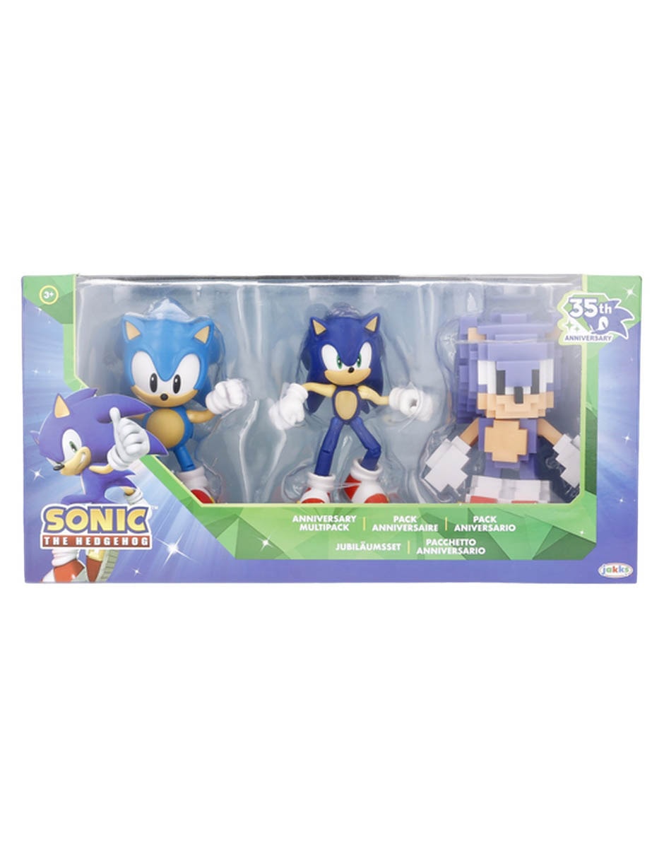 Set figuras de acción The Hedgehog Anniversary Edition Sonic