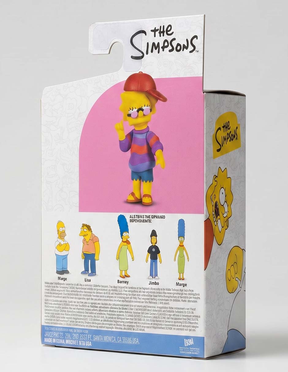 Juguete figura articulada Lisa Simpson