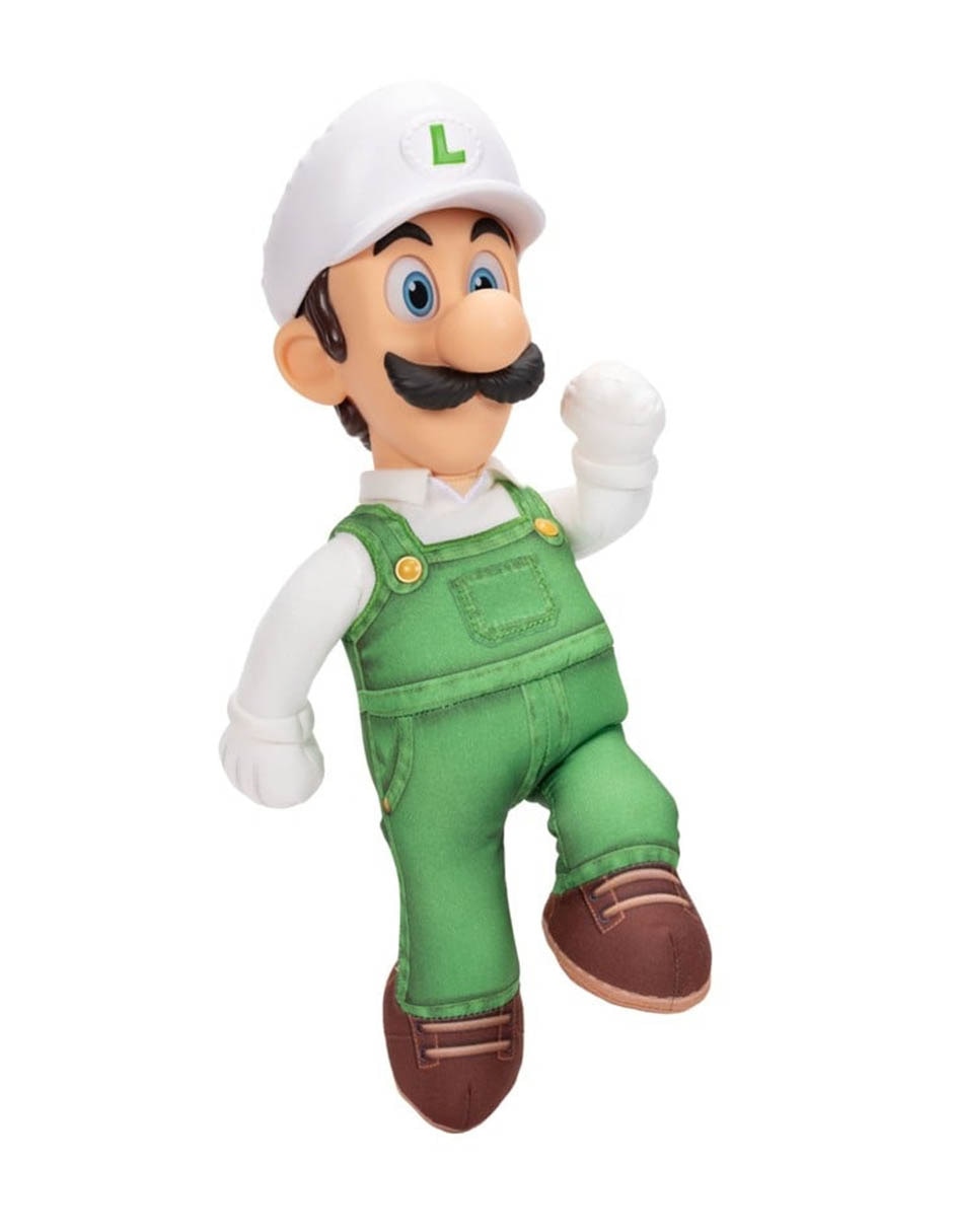 Peluche de Super Mario Galaxy Fire Luigui Nintendo de 38 cm