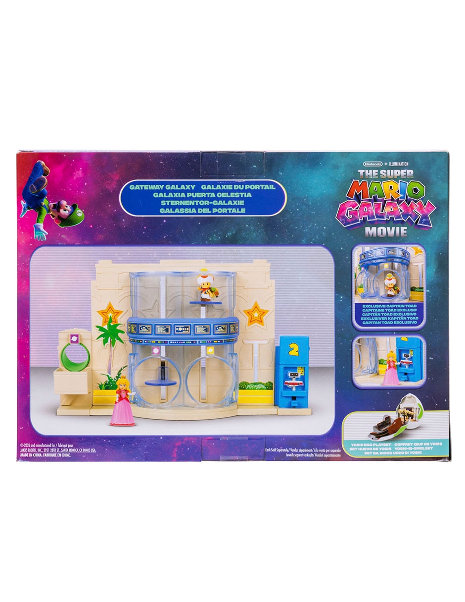 Set de figuras de acción super mario galaxy movie 3