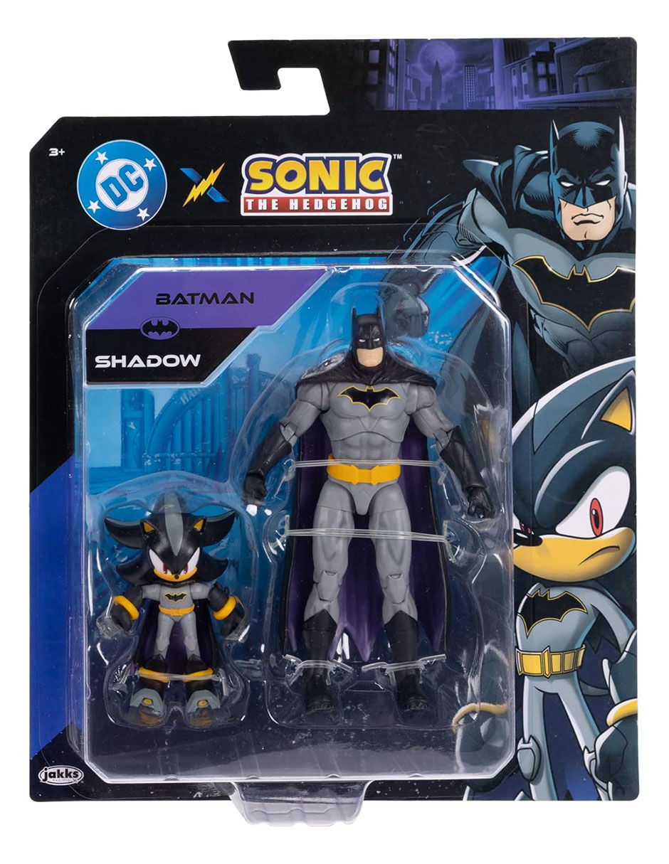 Set de juguete figura articulada batman shadow Sonic 2 en 1
