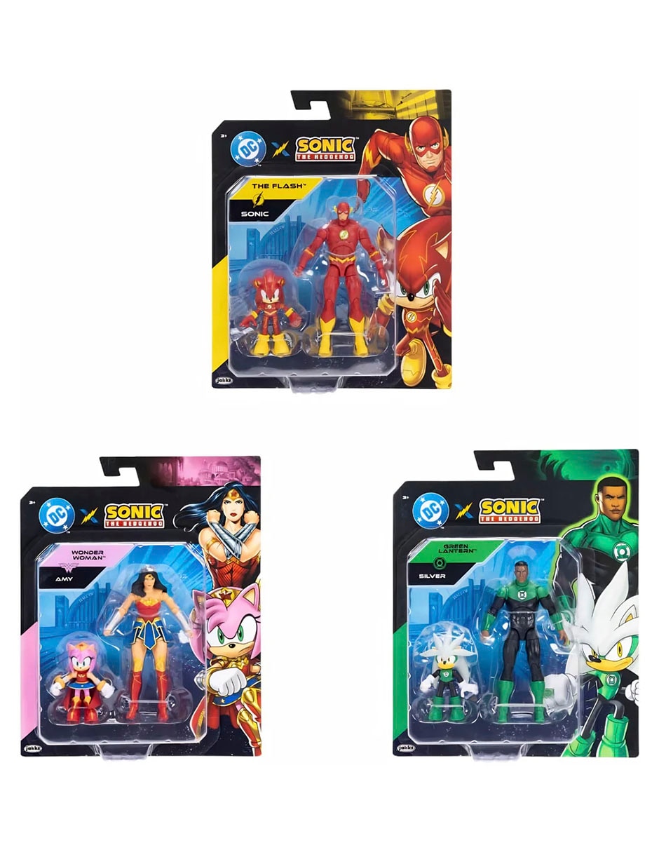 Set figuras articuladas DC Sonic 2