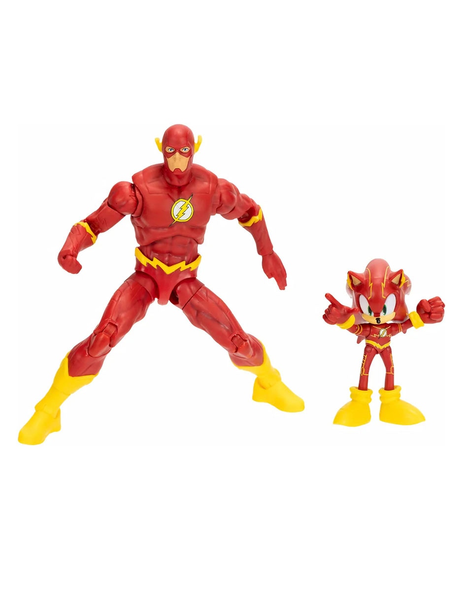 Set figuras articuladas DC Sonic Set figuras articuladas DC Sonic