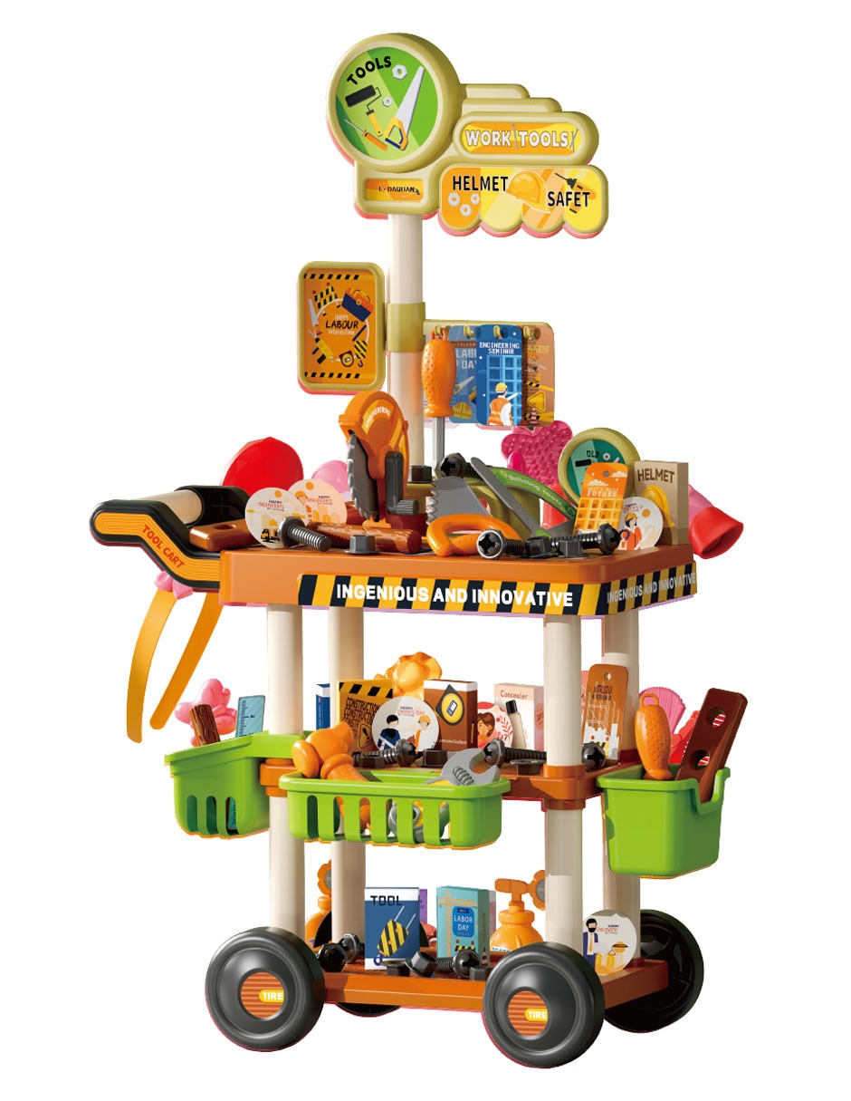 Estación movil de construcción juego de rol para niños Estación movil de construcción juego de rol para niños