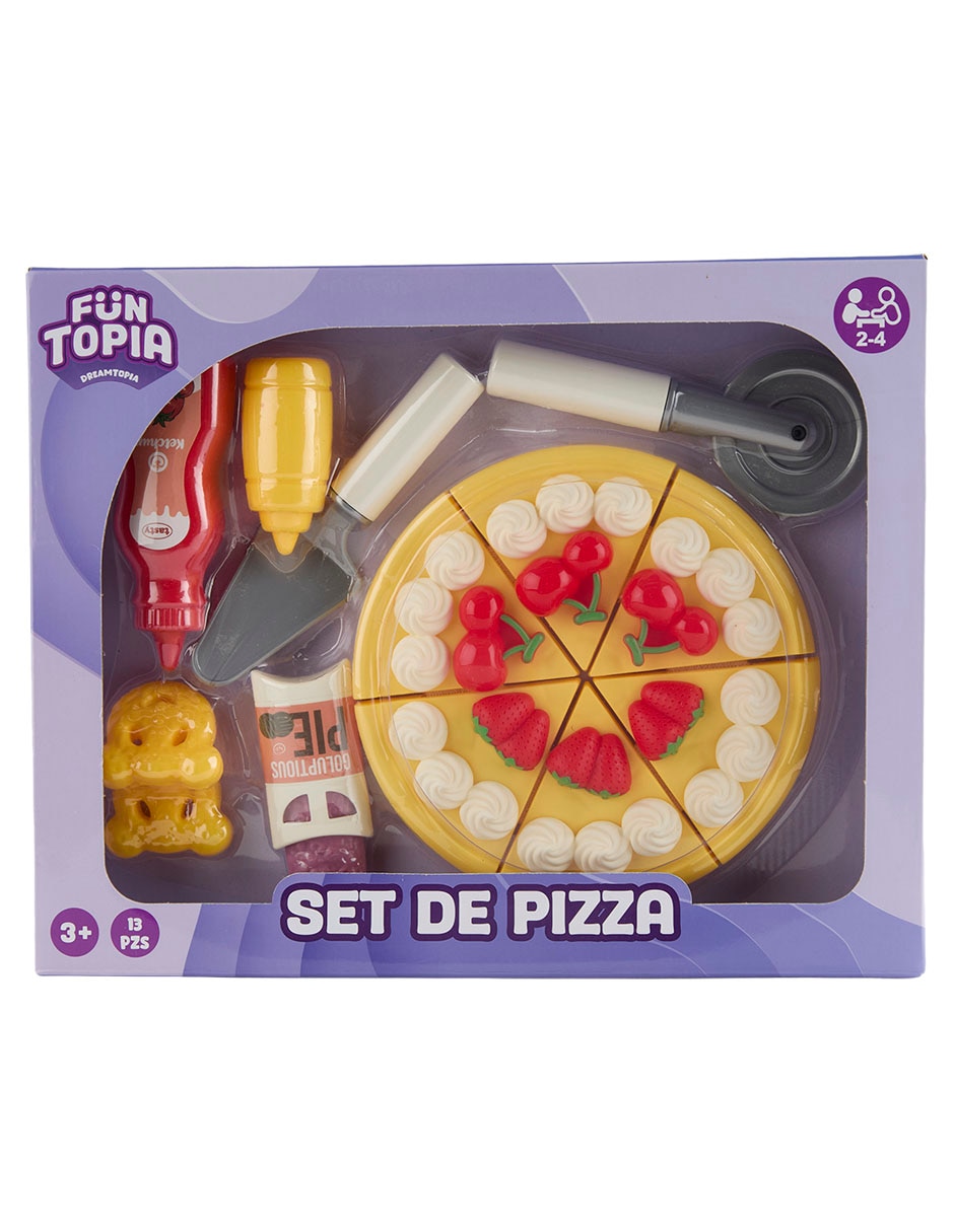 Set de pizza juego de rol para niños Set de pizza juego de rol para niños