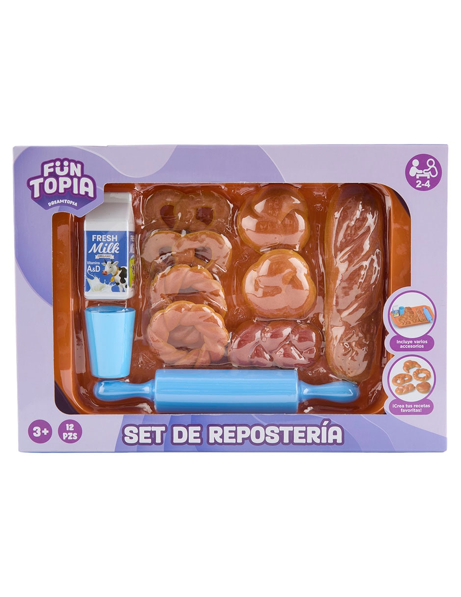Set de repostería juego de rol para niños