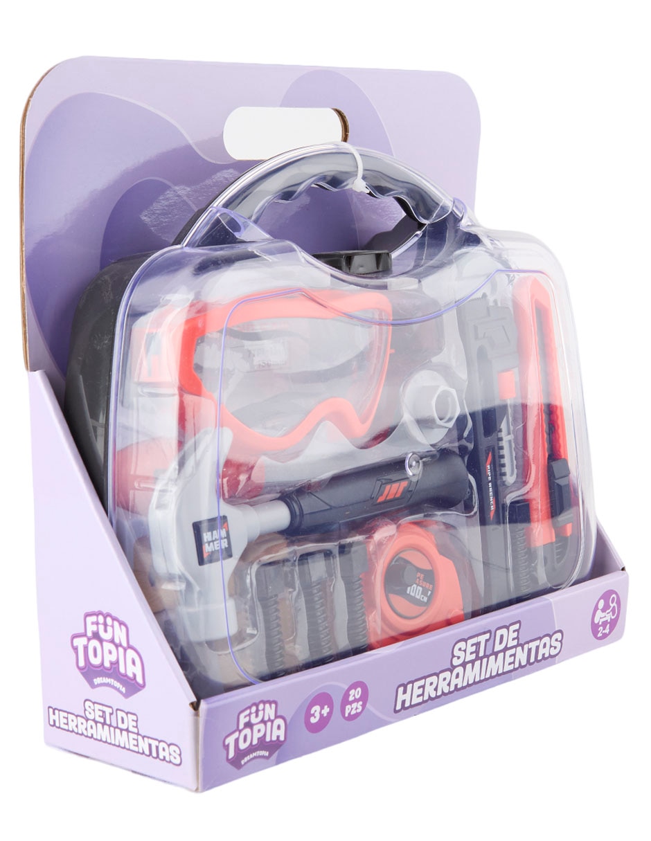 Set De Herramientas Funtopia Juego De Rol Para Niños