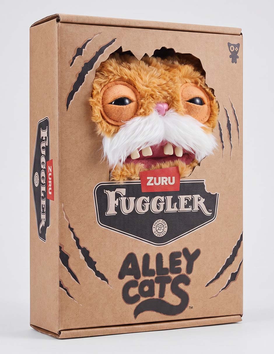 Peluche de gato Zuru Alley Cats de 23 cm