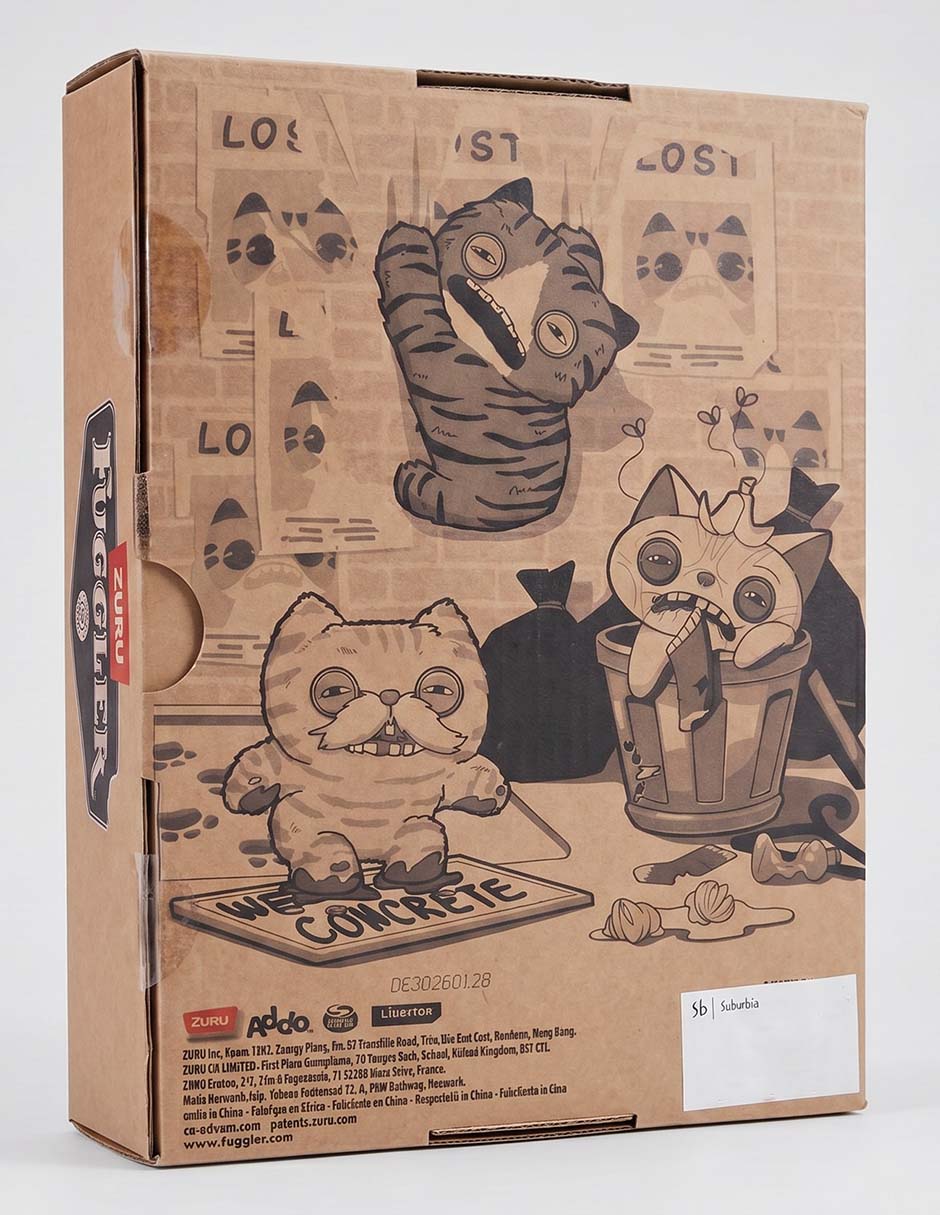 Peluche de gato Zuru Alley Cats de 23 cm
