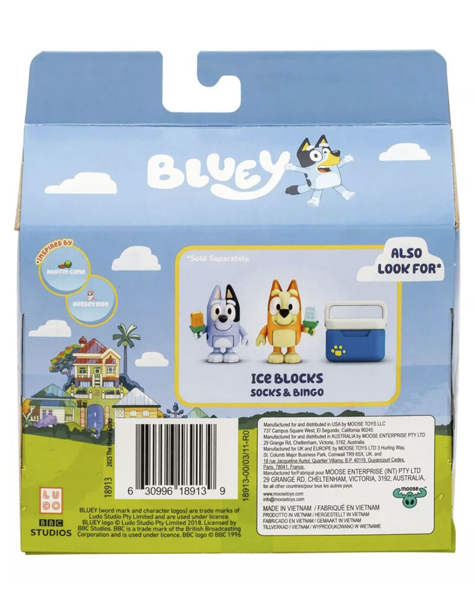 Set figuras acción articulada Bingo y Muffin