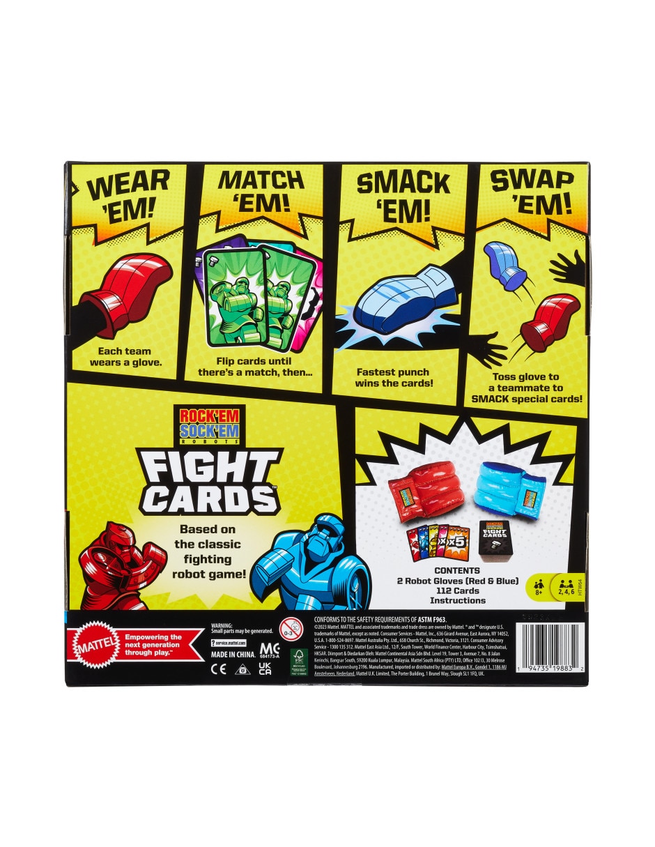 Fight Cards Mattel