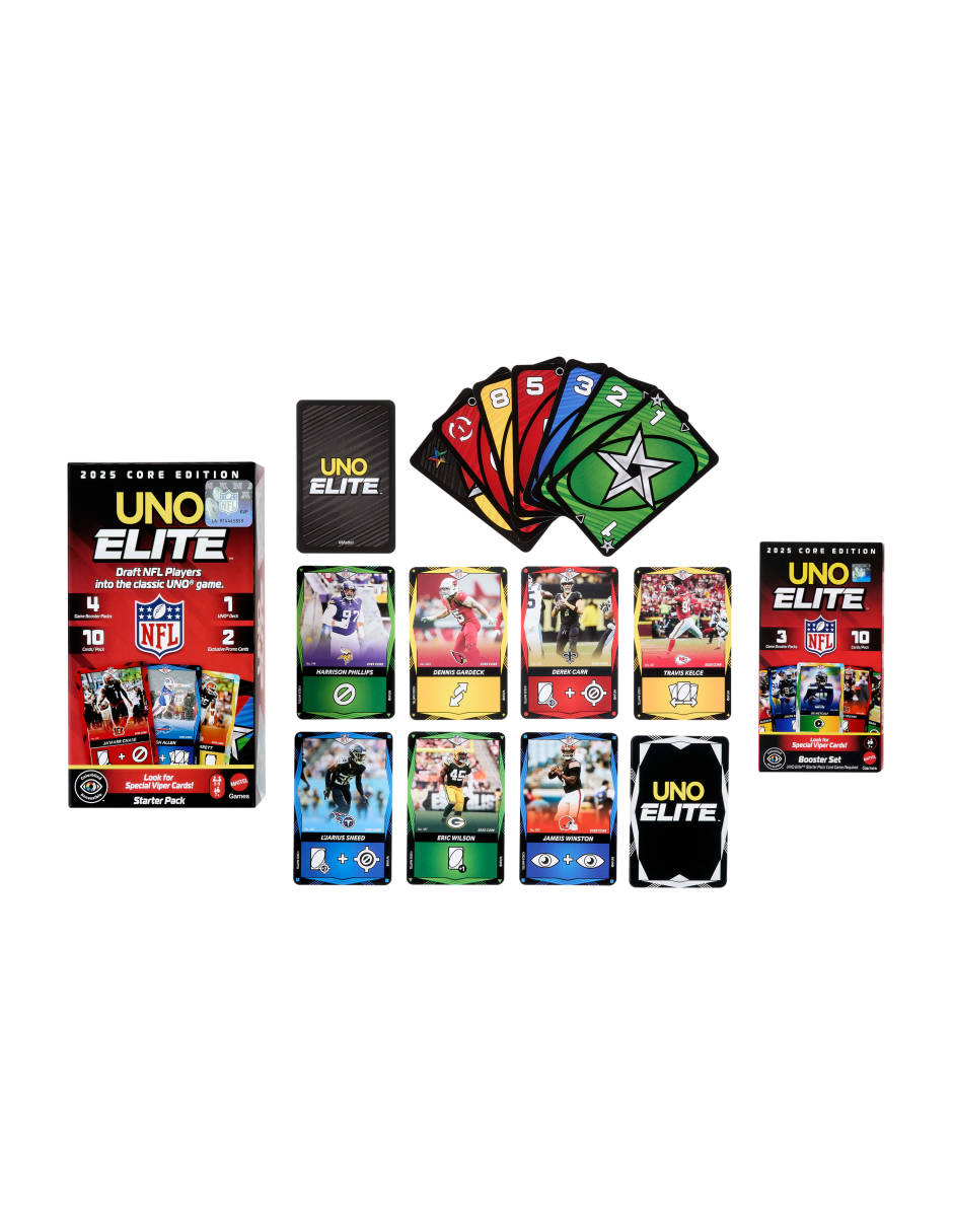 Uno Elite NFL Mattel