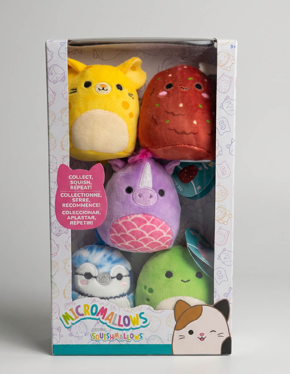 Peluche De Animal Squismallows De 6 Cm