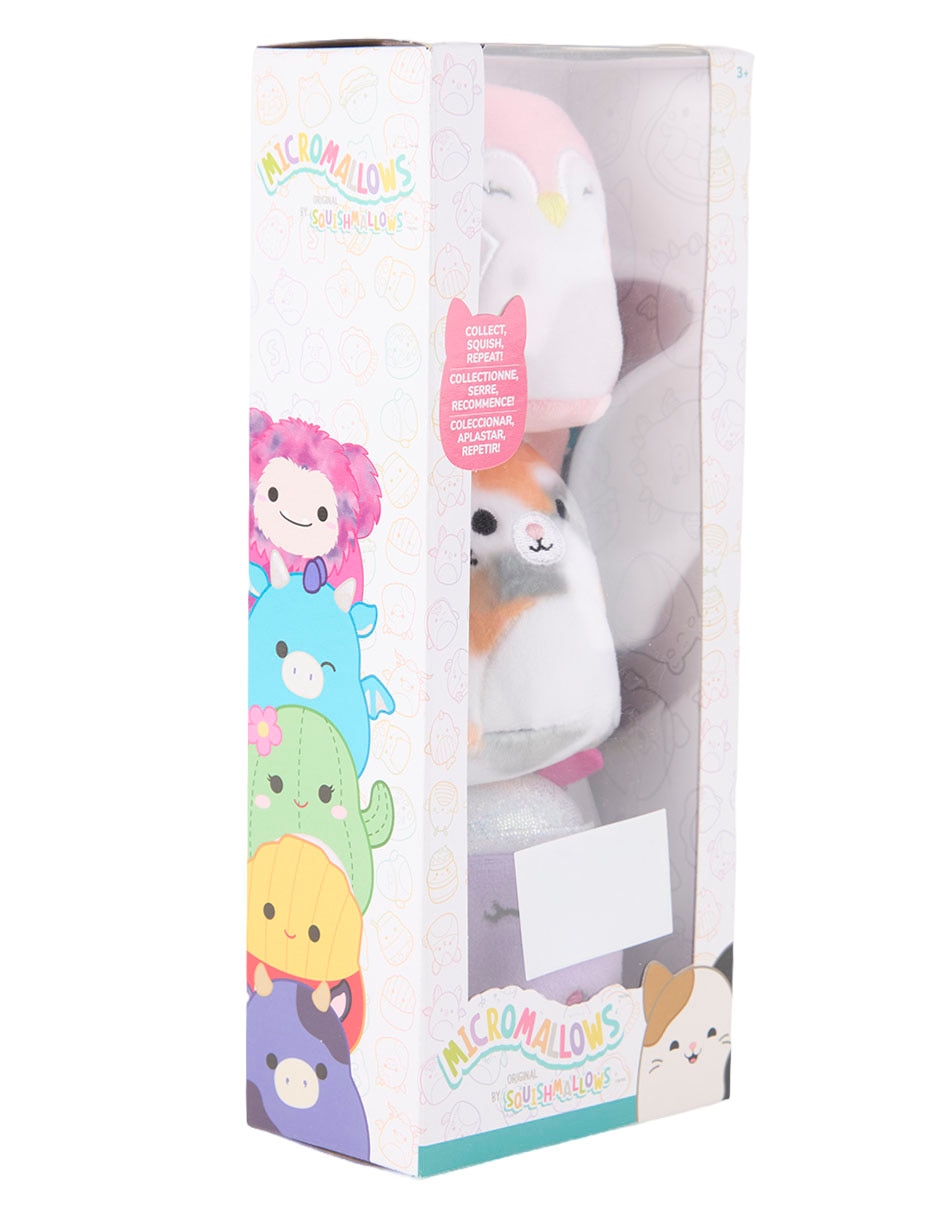 Set de peluches de micromallows de 7 cm Set de peluches de micromallows de 7 cm
