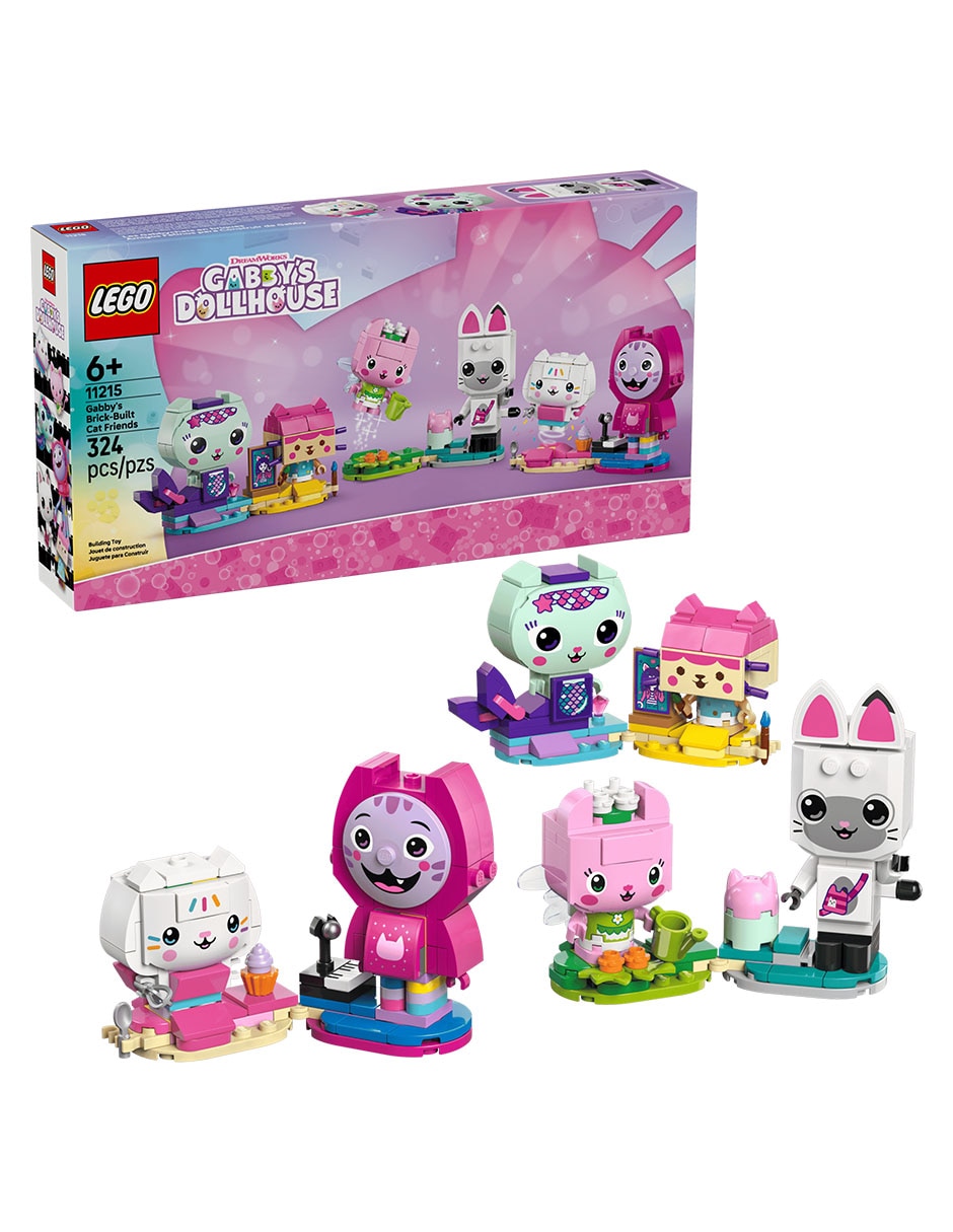 Lego Gabby's Dollhouse Amigos Felinos para Construir de Gabby 11215