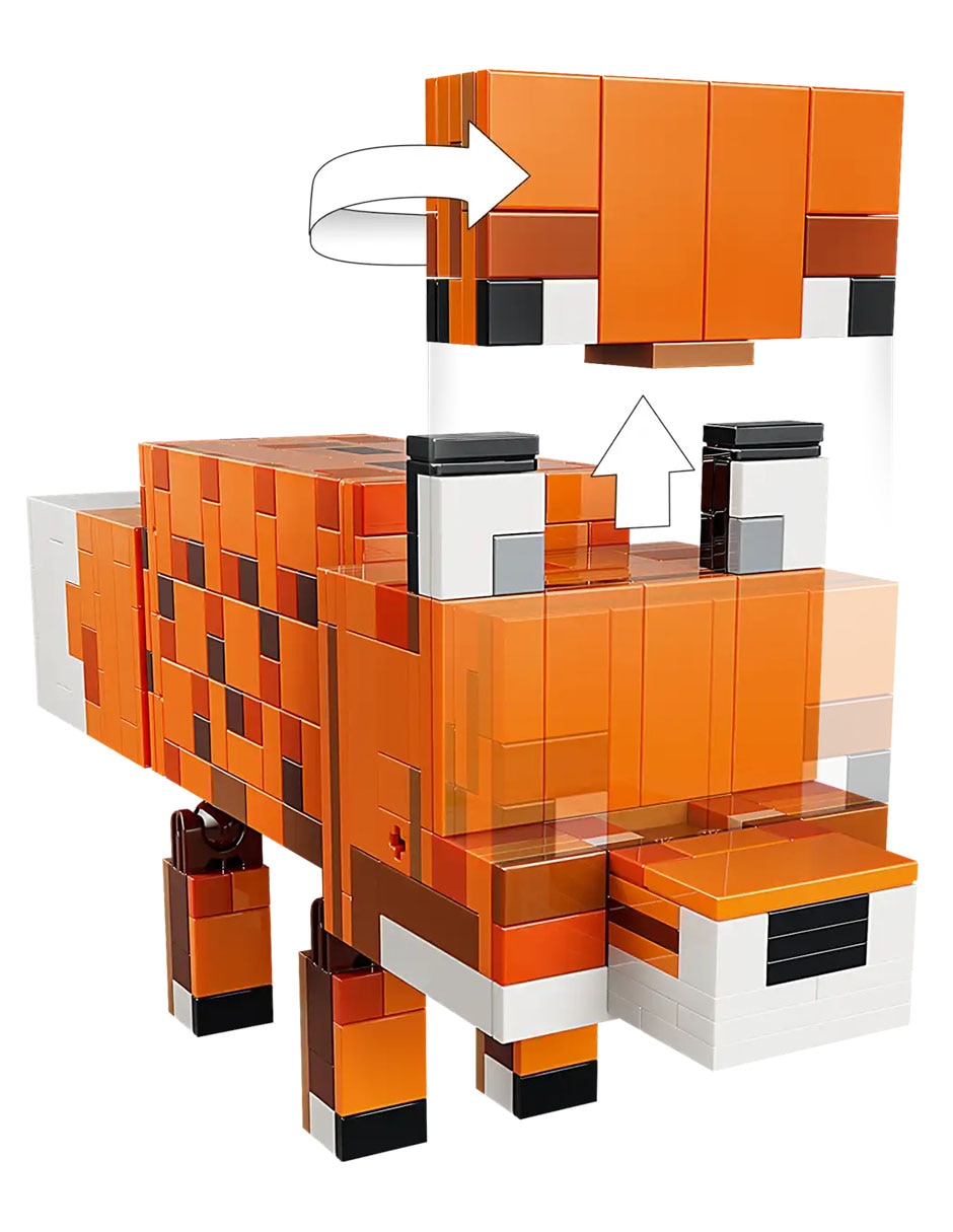 Lego Minecraft El Zorro 21588